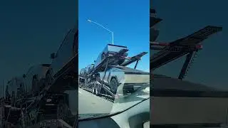 Tesla Cybertruck Shipment in The Bay Area