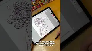 Com a MovinkPad 11, seu est&uacute;dio criativo cabe na mochila. #movinkpad #wacom #artdigital #tablet