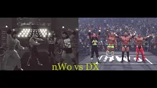 nWo vs DX Gameplay WWE 2K22