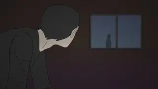 We saw a man eating a woman's face
