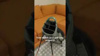 how to set up your golf bag like a pro 🔥 #gogolf #bettergolf #golf  #jrgolfer #golfdigest