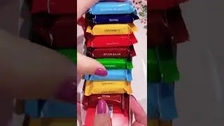 Unbox&unwrap Ritter sport mini chocs mix 🍫🍫🍫#asmr