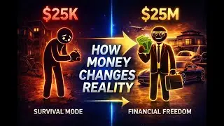 From $25K to $25M: How Money Changes Reality #lifestyle #investing #unitedstatesofamerica