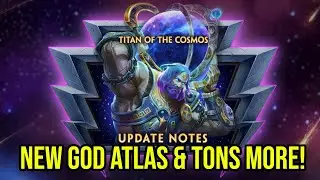 NEW GUARDIAN ATLAS!, SKINS & MORE! Smite 8.12 Patch Notes Discussion/Breakdown