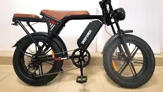 DEEPOWER V8 Electric Bike 1000W Motor 48V 25AH Battery 20 Inch Off-Road Electric Bike