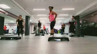 СТЕП АЭРОБИКА ЦЕЛАЯ СВЯЗКА / STEP AEROBICS