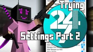 Playing AGAINST HonestGamerGuy!?! 24/7 Members' Krunker Settings PART 2! (Nuke Gamplay)