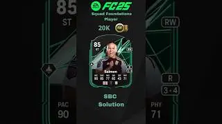 Squad Foundations Player Ebony Salmon 85 SBC - FC 25