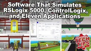 Демонстрация: Универсальный симулятор ControlLogix, PLCLogix 5000