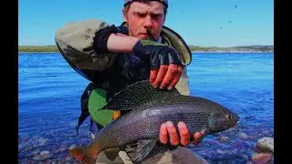 PRETTIEST FISH EVER!! - The Arctic Odyssey Episode 13 (Hommes Du Nord 2017) Elk - Thelon Rivers