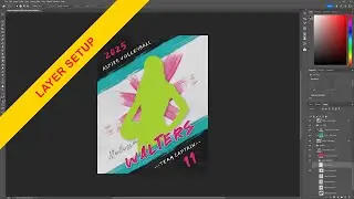 Canvas Template - Layer Setup