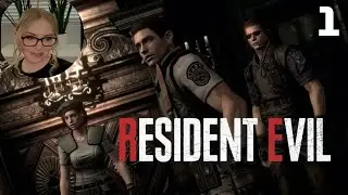 First Time Playing Resident Evil 1 | Part 1 | This is going to be a challenge lol