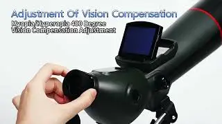 TUTT 350x Astronomical Telescope Night Vision 30MP High resolution microSD recording IP54 Waterproof