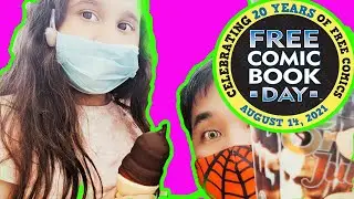 Vlog Adventures | Free Comic Book Day 2021 | Gotham Central Comics
