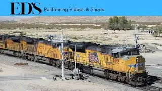 Railfanning Videos 2025 - 3 Types of Trains That Rule the Desert Landscape