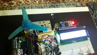 Air pollution  monitoring  and treatment station system gp2y10 sensor and arduino