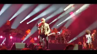 Simple Minds sing exciting Sweat in Bullet at O2 Arena Mar 2024 in 4K