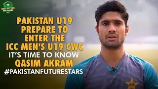 Know Your Future Star ICC Men's U19 Captain Qasim Akram | PCB | MA2L