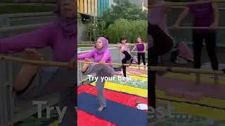 Stick yoga: hand to toe#stronglegstrength#balancing #stayfocused