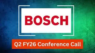 Bosch Limited Q2 FY26 Concall: Mobility Strategy, Margins, Capex Outlook & FY26 Growth Drivers