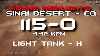 Battlefield 1 Beta  115-0 (4.42 kpm) Sinai Desert - Light tank