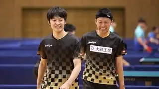 日ペンの42歳と元中ペンの37歳が&ldquo;昭和卓球&rdquo;で挑んだ夢舞台「練習時間確保の秘訣は&hellip;」＜全日本卓球2026＞