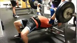 Bench Press 100 kg for 7 reps