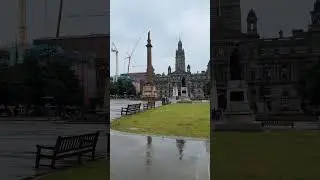 George square in Glasgow, Scotland #glasgow #scotland #motivation