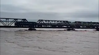 High flood in River Chenab: dozens of villages submerged in Gujrat