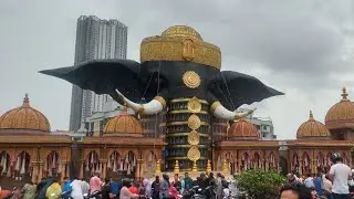 Ganpati Viserjan in Mumbai.
