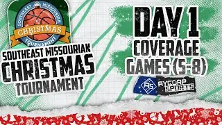 SOUTHEAST MISSOURIAN CHRISTMAS TOURNAMENT 2025 Day 1 (Games 5-8) - Basketball 2025 - Aycorp Sports