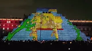 Show Pirámide Chichén Itzá, Zócalo Cdm MX 2024