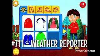 GAME #711 - Weather Reporter - Reload The Weather Day - PBS Kids Games For Kids