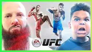 BEST SUPERKICK EVER!! | EA Sports UFC (PS4) - Father & Son Beatdown
