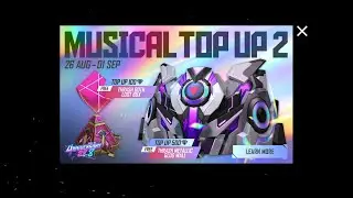 4TH ANNIVERSARY SPECIAL MUSICAL TOP UP EVENT 2 IN FREE FIRE