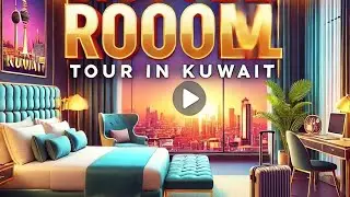 My hotel room tour in kuwait 🇰🇼 😍 | first vlog from kuwait #foreigners #kuwait vlog #viral #ytvlog
