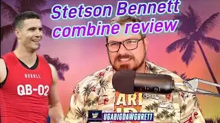 Stetson Bennett Combine Review/Draft prediction and Other news.