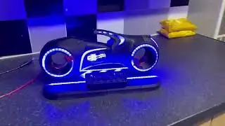 TRON Light Cycle 3D printed Model kit