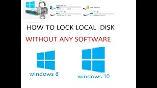 How to lock a Hard drive without any software 2020 ( Using Bitlocker )