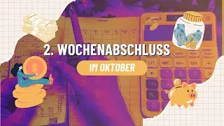 2. Wochenabschluss im Oktober mit der Umschlagmethode #budgeting 