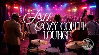 Smooth Neon Jazz Night 🌃 &ndash; Cozy Club Music for Relaxation and Focus