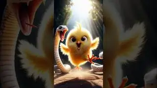 Yellow Chike Vs Snake |snake vs granny #shorts #cute #snake