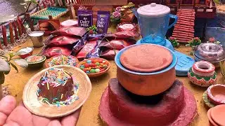 Miniature Dark Fantasy Chocolate Cake | Mini Dark Fantasy Cake |  Dairy Milk Chocolate Recipe