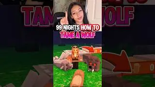 HOW to GET A WOLF PET in 99 nights in the forest🐺😍 #roblox