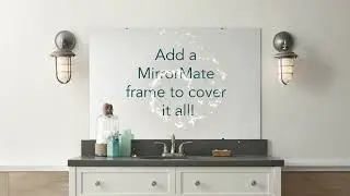 Desilvered Mirror - How to Fix Mirror Desilvering with MirrorMate Frames