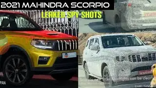 New 2021 Mahindra Scorpio leaked spy videos in Manali | Spy shots
