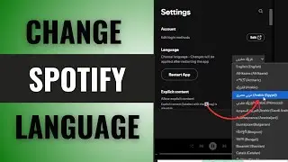 How to Change Language on Spotify Application