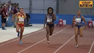 Women&rsquo;s 100m at Mediterranean Games Tarragona 2018