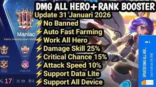 DMG ALL HERO+RANK BOOSTER!! NO PASSWORD