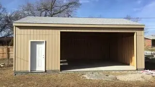 Garage Build Timelapse